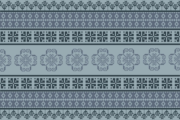 Detaily vyšívaného motívu